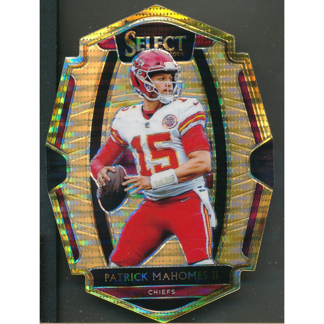 2018 Select Prizm Gold Die Cut #104 Patrick Mahomes II RC /9 (1 of 2)