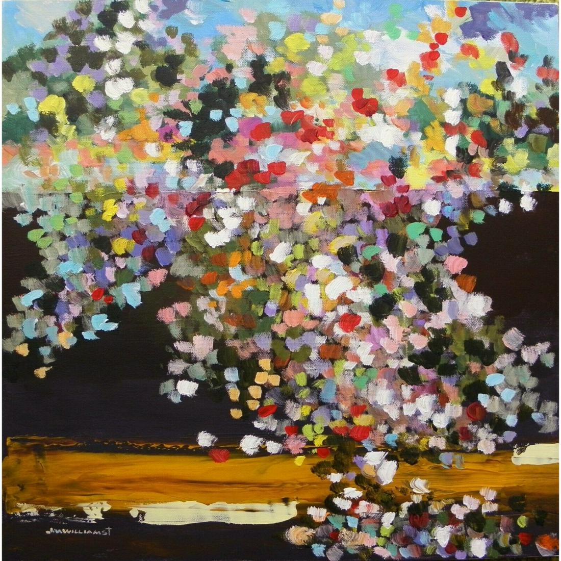 Original ABSTRACT Expressionism Painting Acrylic John Williams art 20 x 20 Acrylic canvas: Original ABSTRACT Expressionism Painting Acrylic John Williams art 20 x 20Acrylic canvas