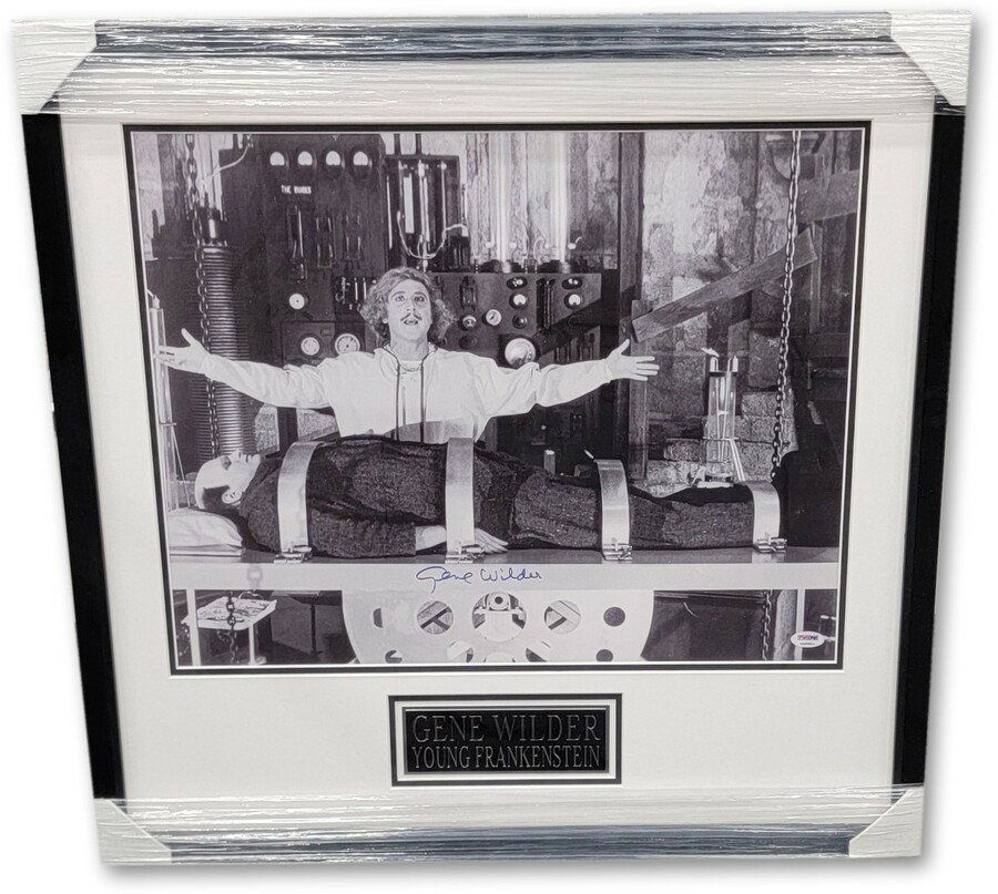 Gene Wilder Signed Autographed Framed 16X20 Photo Young Frankenstein PSA (1 of 1)