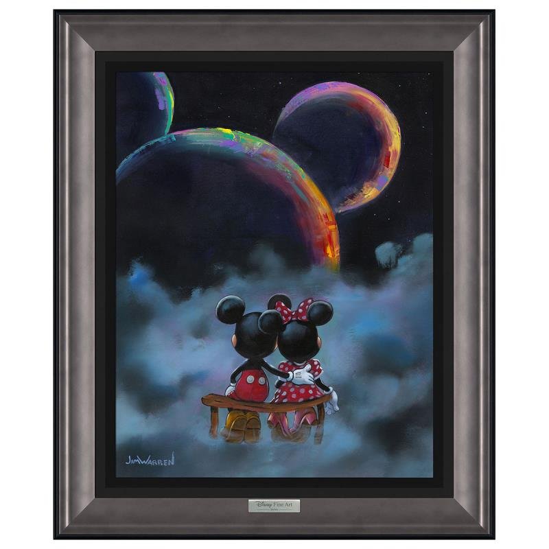 "The Planets Aligned" Framed Limited Edition Canvas by Jim Warren from the Disney Fine Art Silver Se (1 of 1)