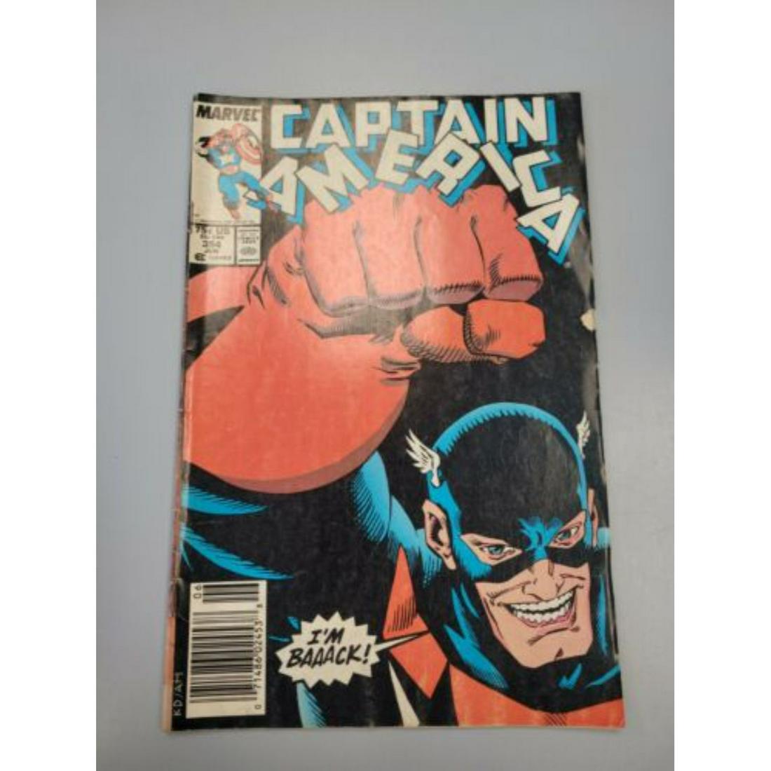 CAPTAIN AMERICA #354 1st John Walker as US AGENT (1989) Marvel Comics NEWSSTAND: CAPTAIN AMERICA #354 1st John Walker as US AGENT (1989) Marvel Comics NEWSSTAND