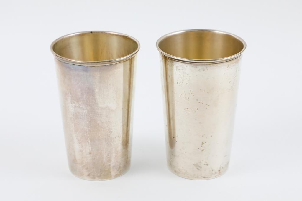 Pair of Wallace Sterling Tall Julep Cups (1 of 4)