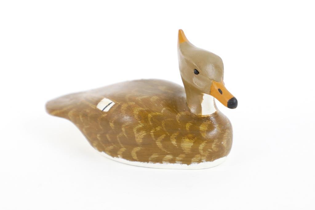 Gary Daisey Wooden Duck Decoy (1 of 4)