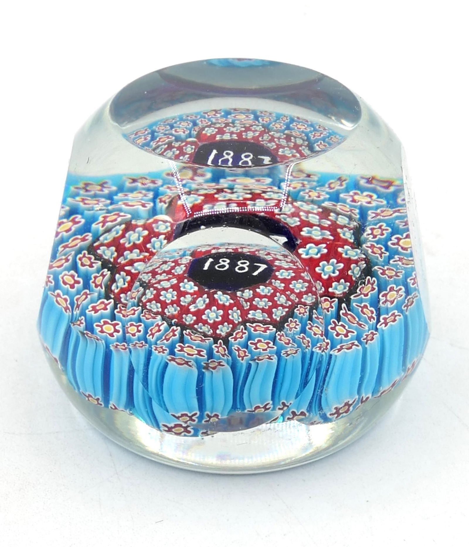 1887 Murano Glass Paperweight (1 of 4)