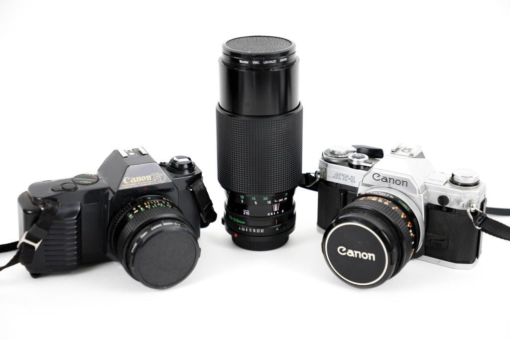 Vintage Canon Cameras and Lenses (1 of 19)