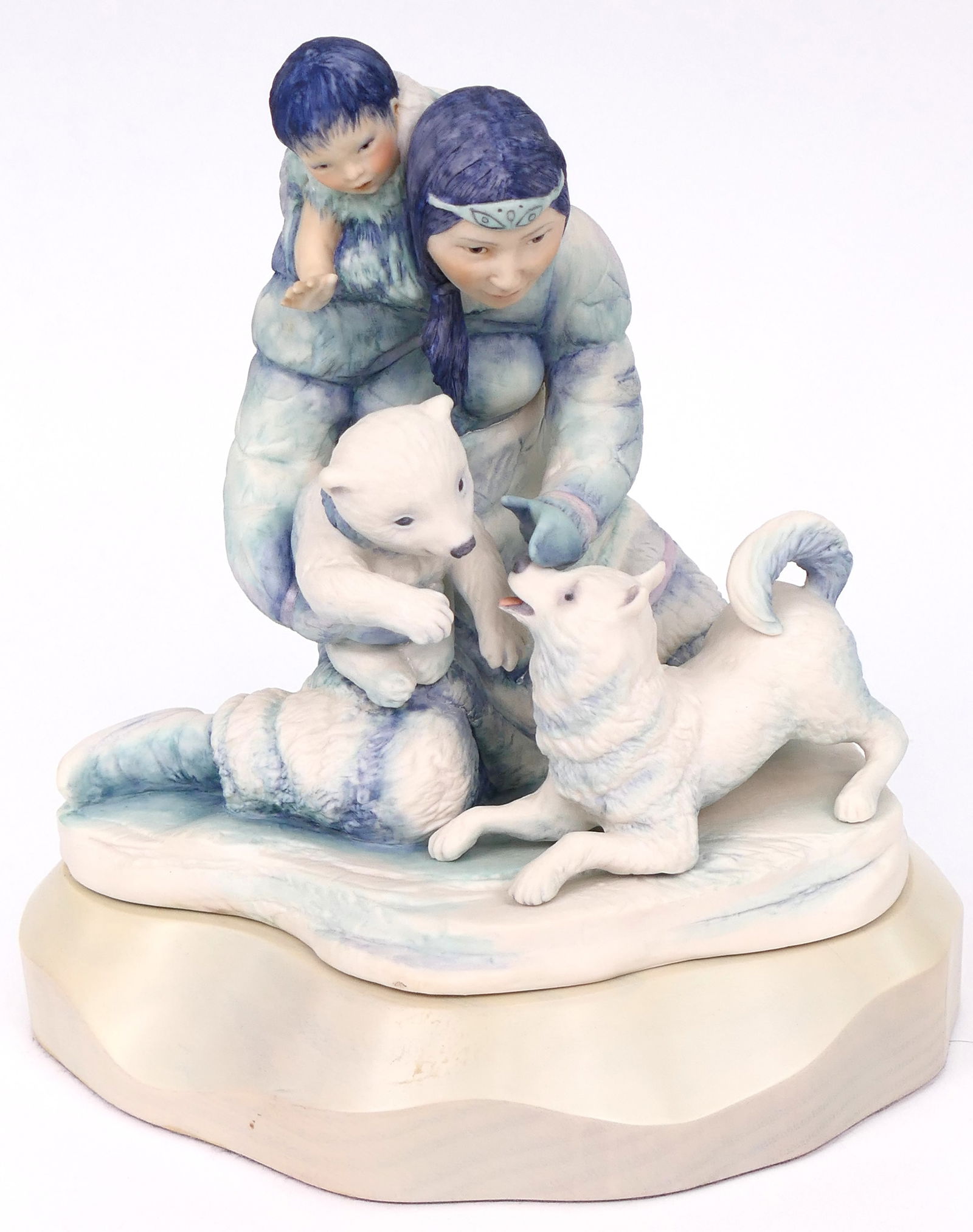 Cybis "Eskimo Mother" Statue (1 of 5)