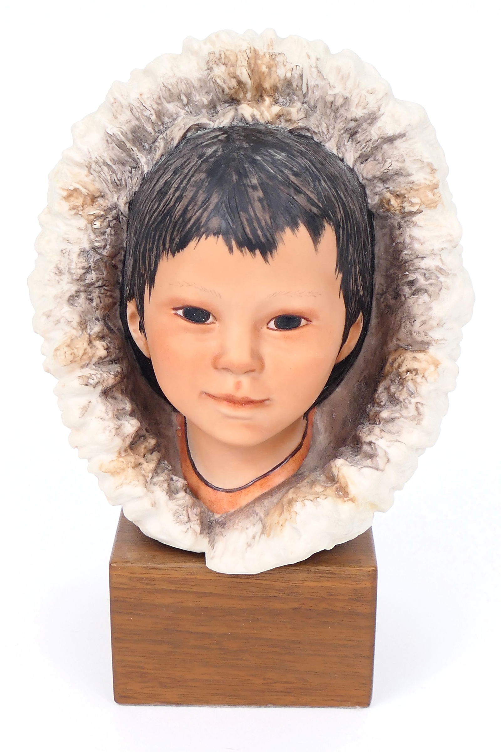 Cybis "Eskimo Boy" Statue (1 of 5)