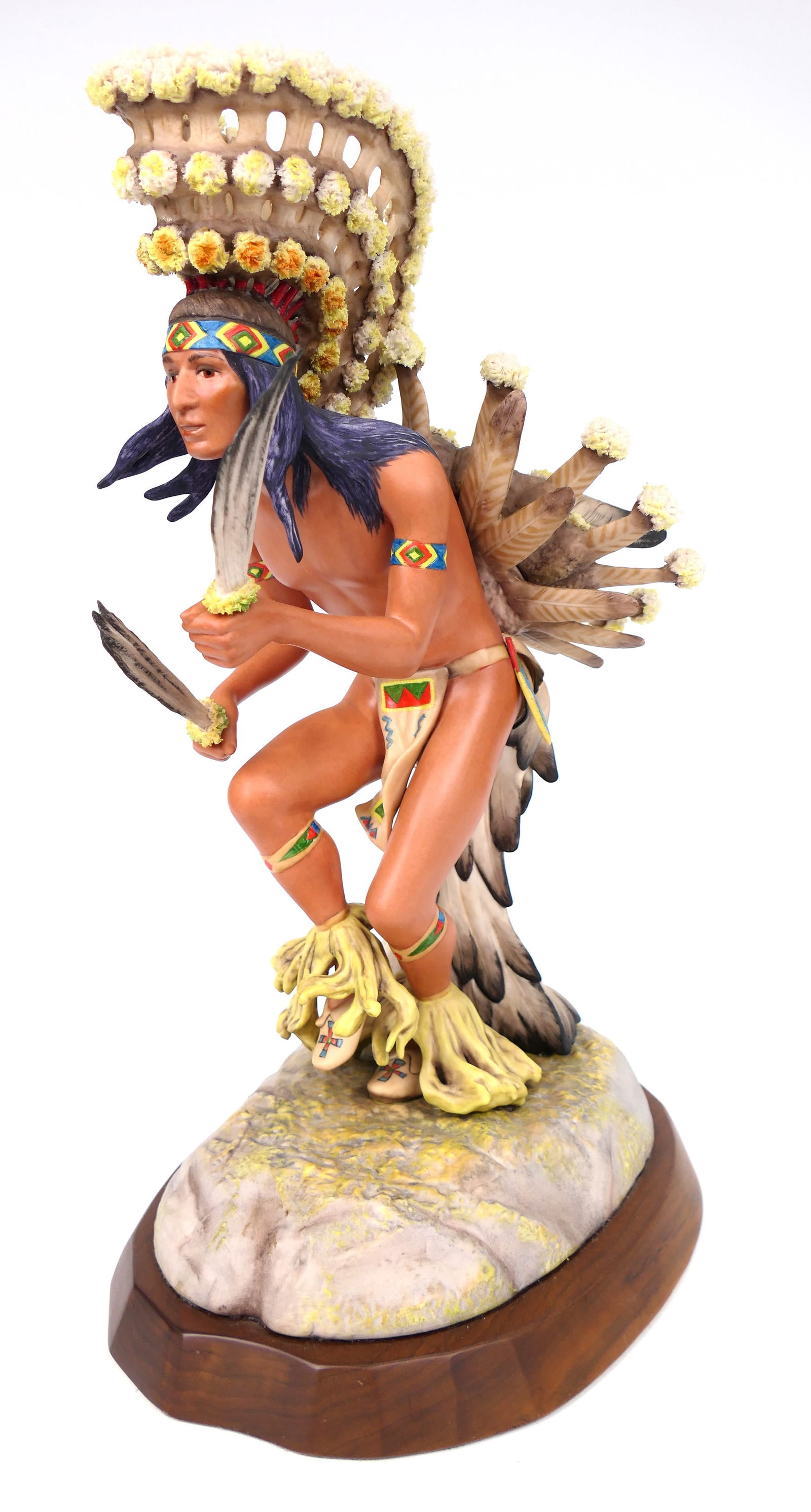 Cybis "Crow Dancer, Great Thunder" Statue (1 of 5)