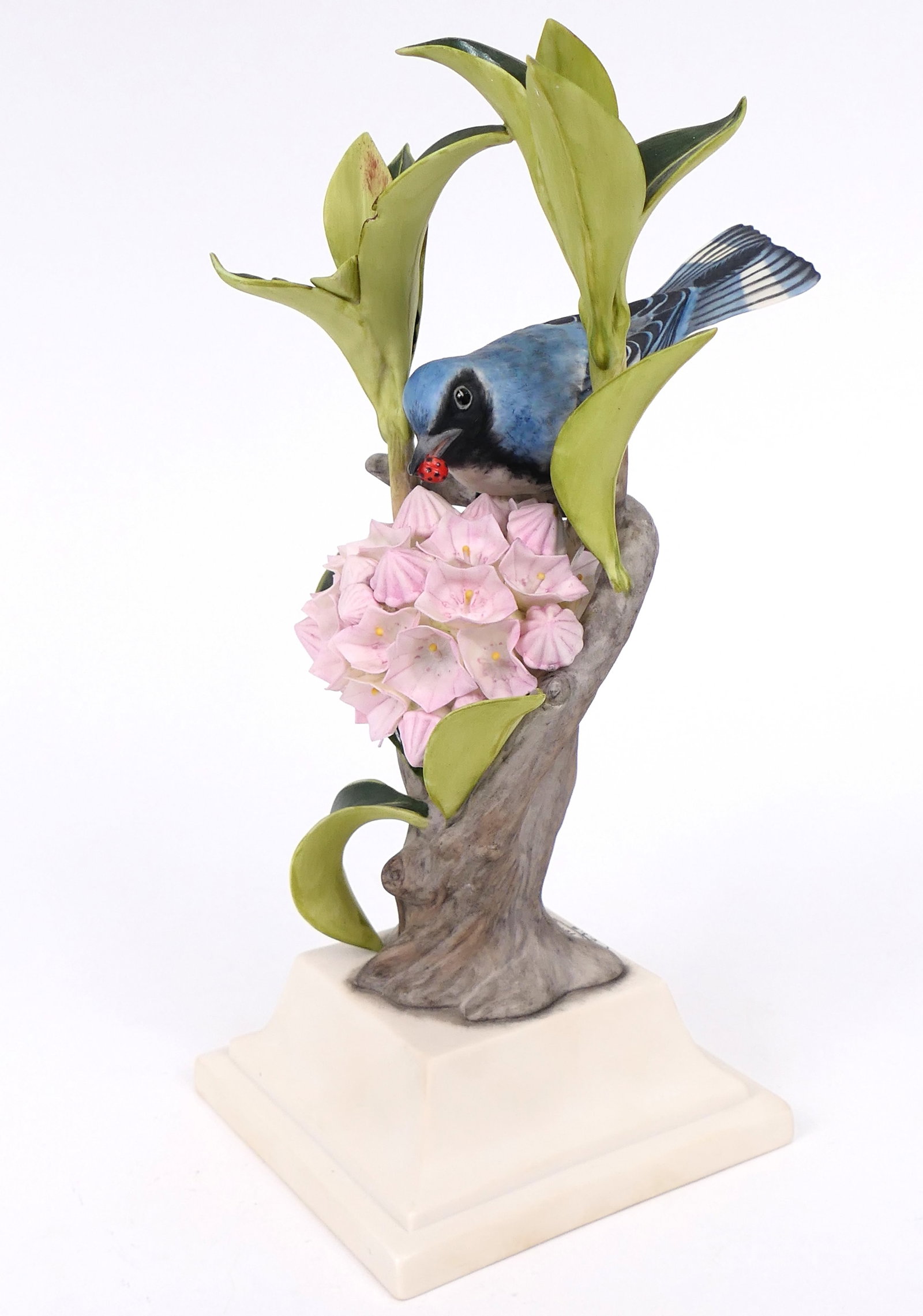 Boehm "Black-Throated Blue Warblers" Porcelain Figurine (1 of 5)