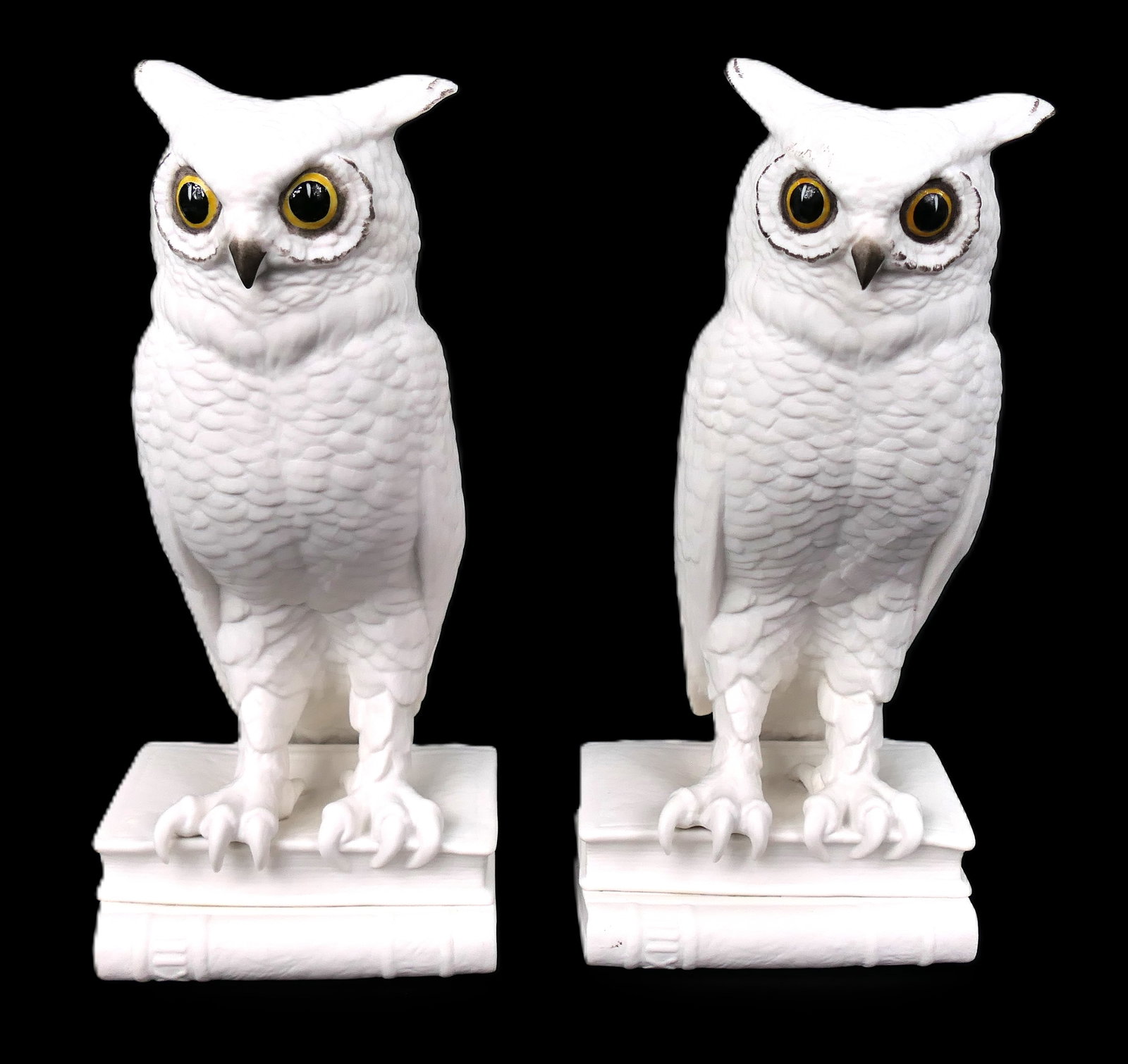 Boehm Porcelain Owl Bookends (1 of 5)