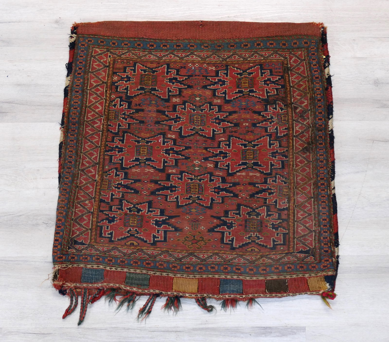 Hand Woven Furkoman Persian Rug (1 of 7)