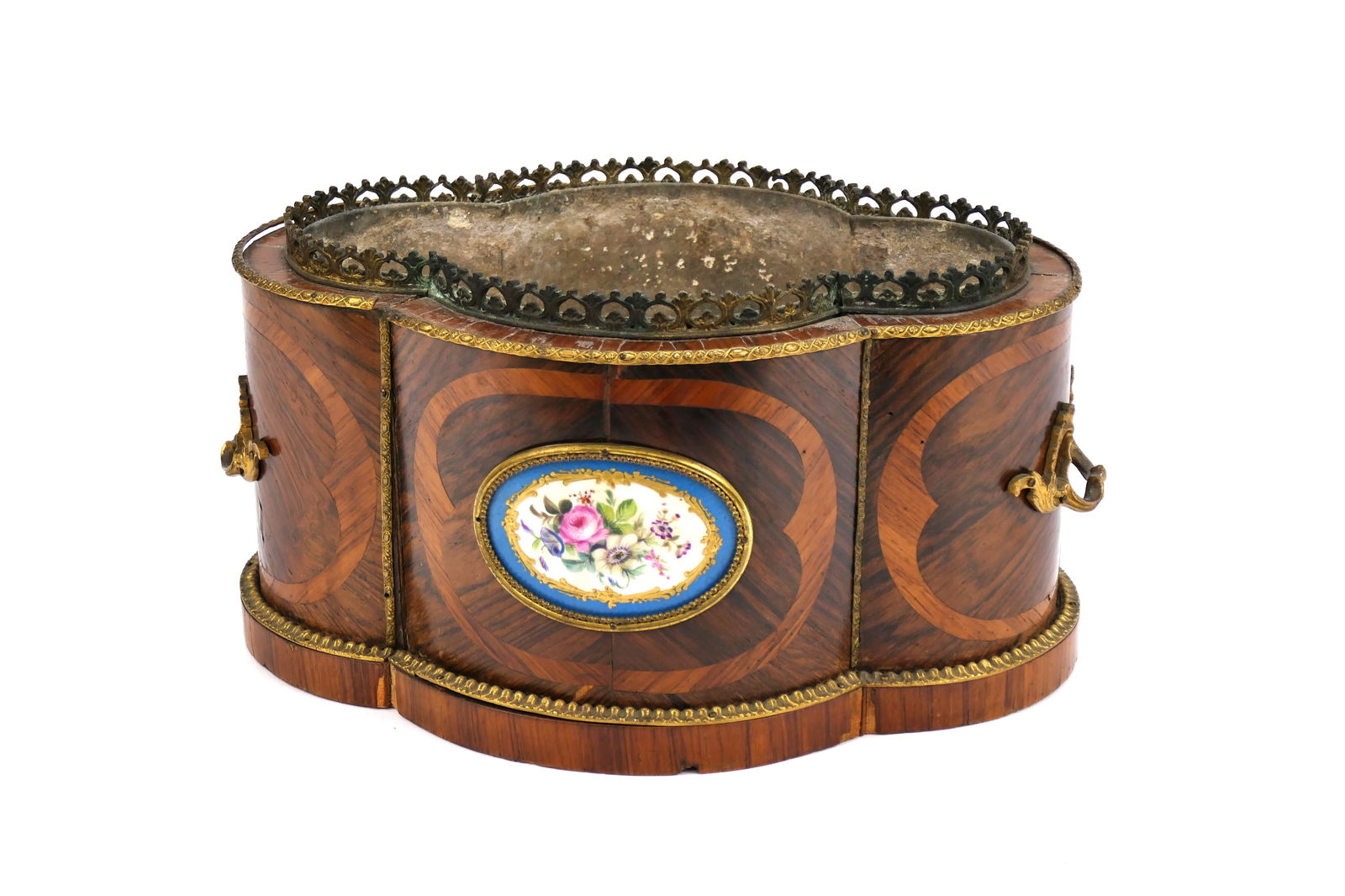 Antique Napoleon III Planter with Sevres Medallion (1 of 6)