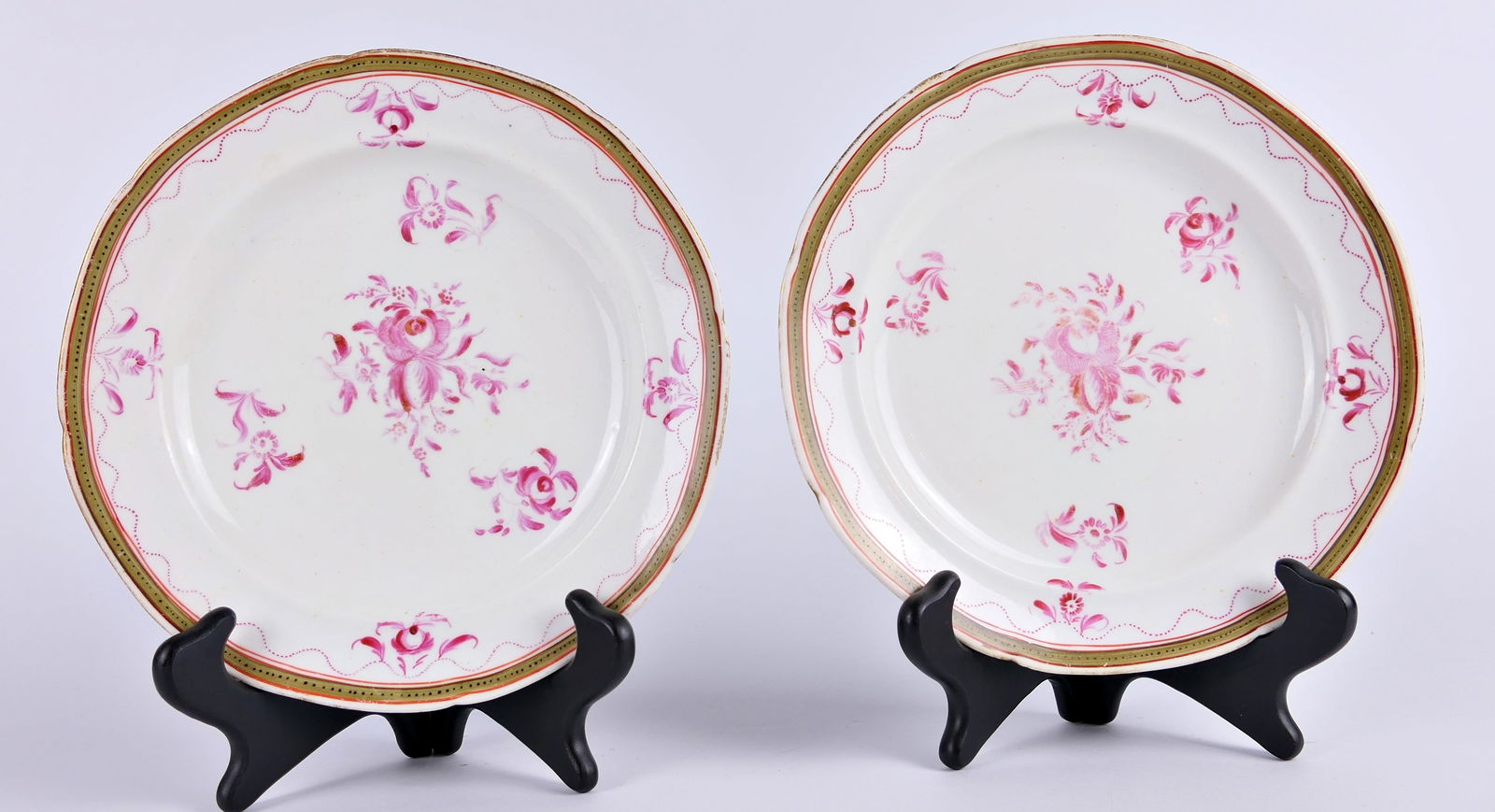 Rose Plate Pair (1 of 8)