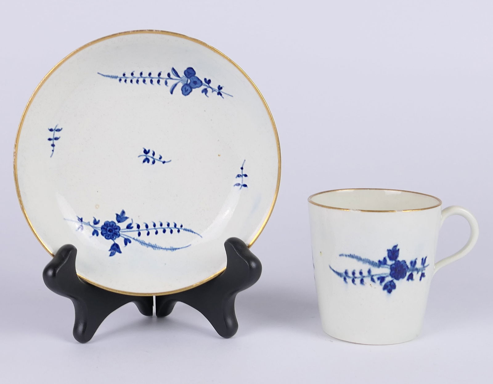 Antique Worcester Teacup and Saucer Set (1 of 11)