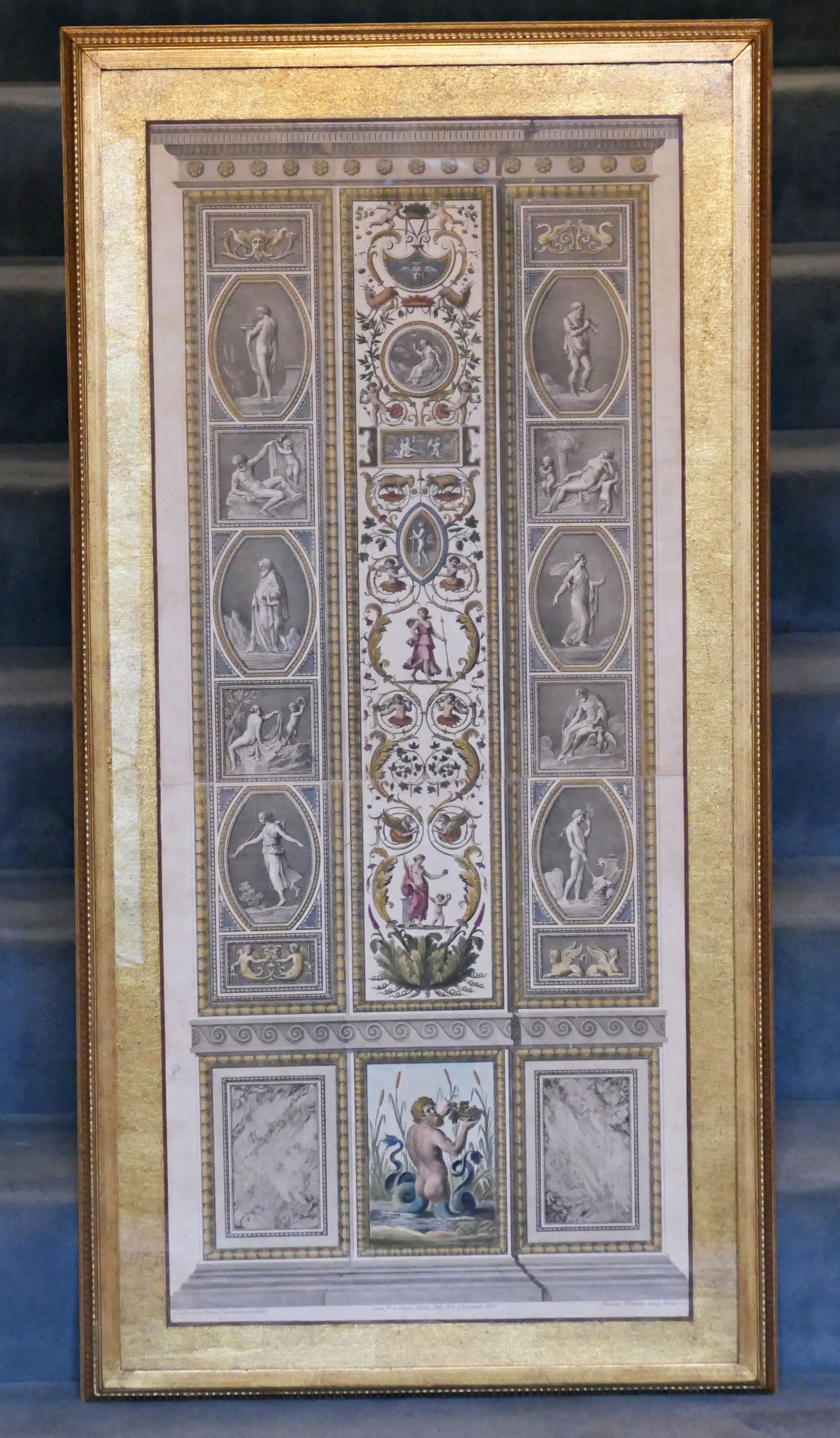 Ornaments of Raphael's Loggias Engraving (1 of 5)