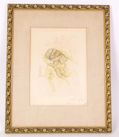 "The Angry Ones" Lithograph by Salvador Dali