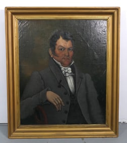 Oil on Board Portrait
