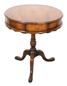 Pie Crust Drum Table