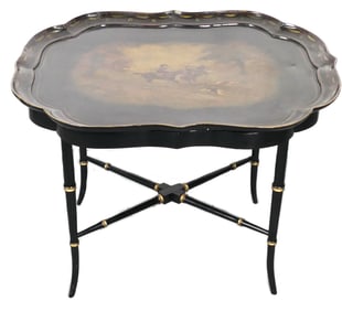 Faux Bamboo Coffee Table