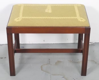Chippendale Style Mahogany Vanity Stool