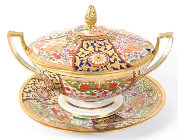 Antique Coalport Sauce Tureen