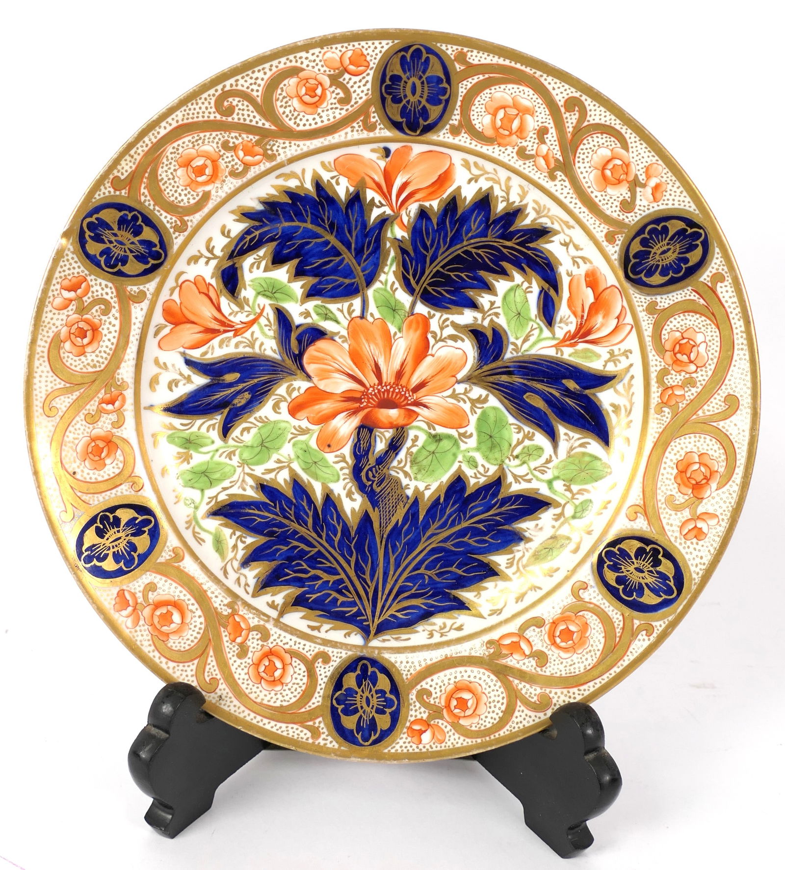 Imari Pattern English Plate (1 of 2)