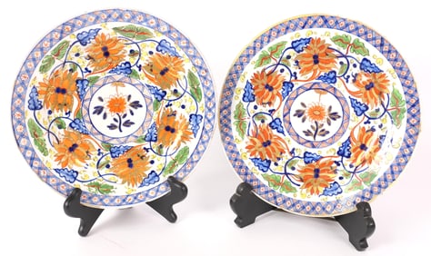 Pair of English Plates