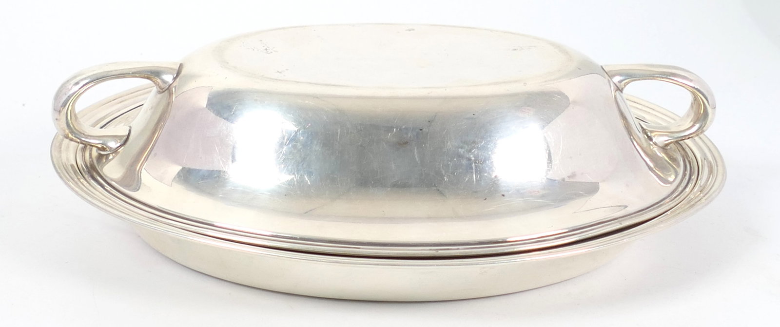 International Sterling Serving Dish with Lid (1 of 5)