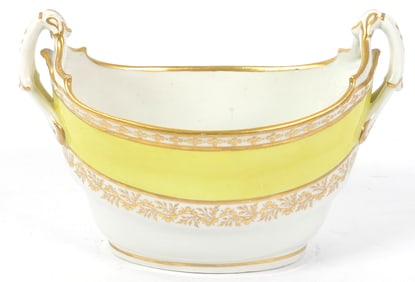 Barr Yellow and White Sucrier