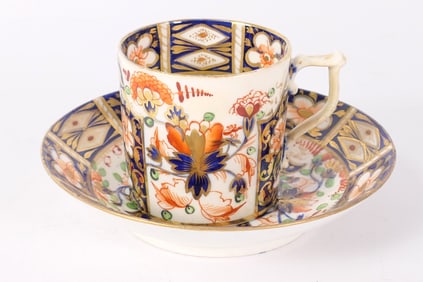 Derby Coffee Can and Saucer