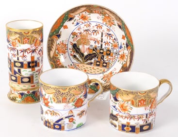 Antique Spode Four Piece Set