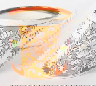 Antique Derby Coffee Can