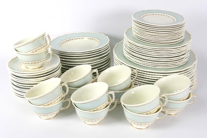 Service for Twelve Royal Doulton Grey Ventura Pattern