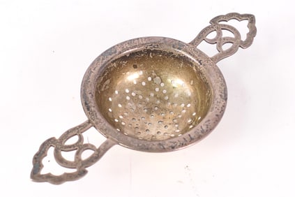 Sterling Tea Strainer