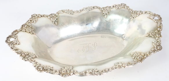 Sterling Oval Dish