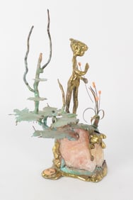 Vintage Martin Borja Signed Sculpture