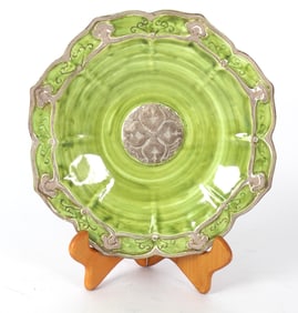 20th Century Italian Faience Pottery Plate