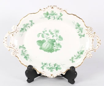 English Oval Transferware Dish