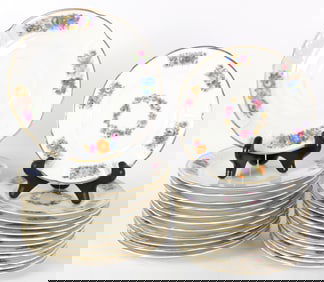 Rosenthal "Barrock" Pattern Saucers and Bread Plates