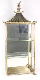 Open Front Wall Hanging Vitrine