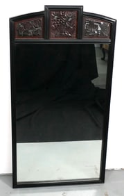Wall Mirror with Foliate Design