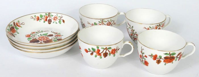 Autumnal Teacup and Saucer Set