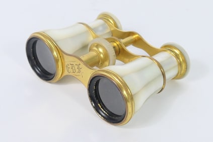 Mother of Pearl Art Deco Opera Glasses