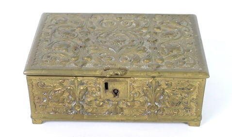 Bronze Jewelry or Trinket Box