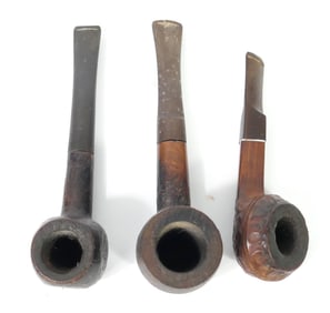 Three Wooden Pipes
