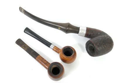 Three Wooden Pipes
