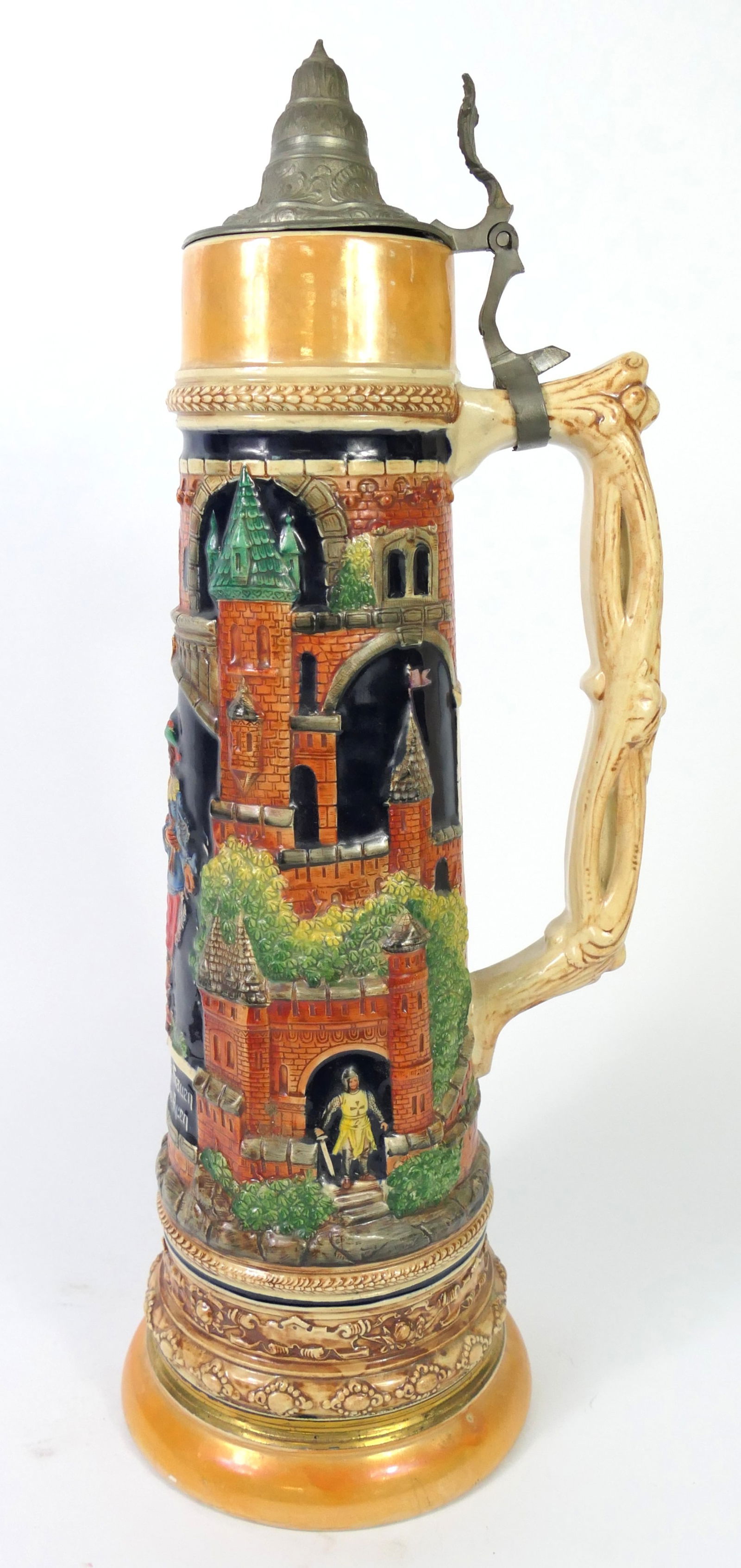 Tall Medieval Castle Stein by Gerz (1 of 6)