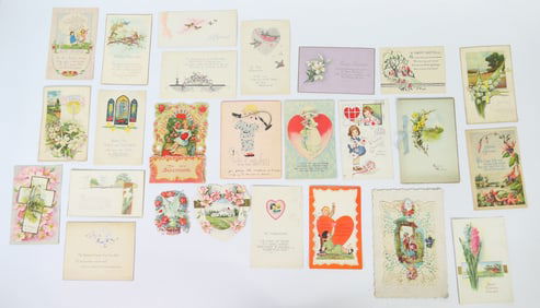 Twenty-Five Assorted Holiday Cards