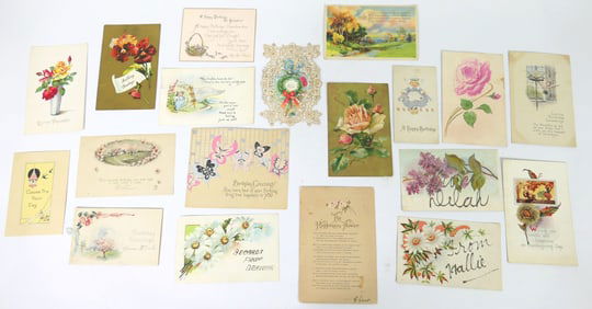 Assorted Vintage Cards