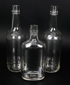 Three Chapin & Gore Glass Bottles